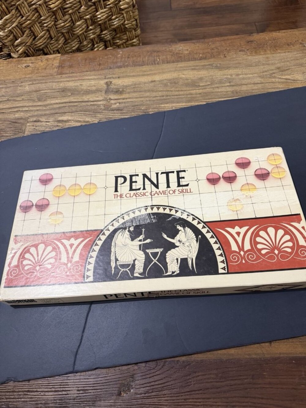 Vintage Pente The Classic Game of Skill Board Game 1984